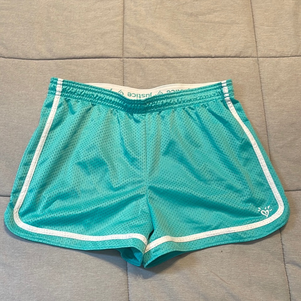 Justice size 18 girls athletic shorts